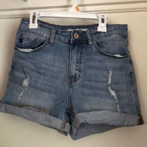 Girls Jean Shorts (size 7/ 27)